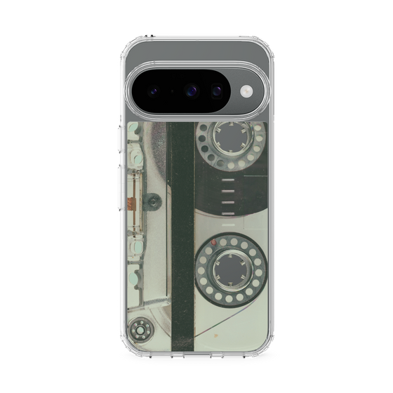 Slim Protection Case［ RETORO CASSETTE TAPE - Skeleton Blue ］