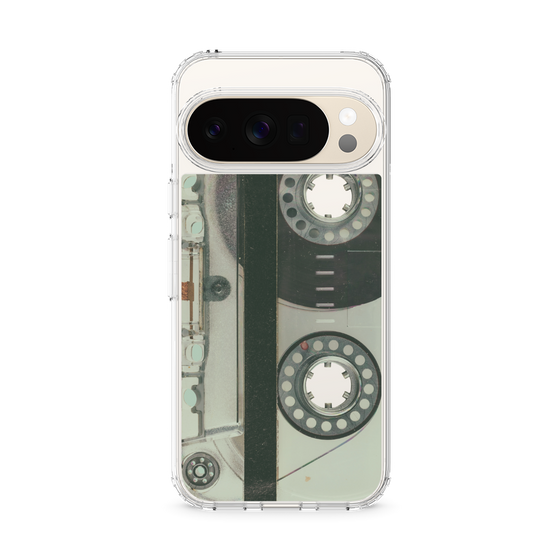 Slim Protection Case［ RETORO CASSETTE TAPE - Skeleton Blue ］