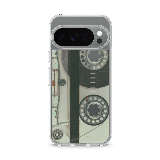 Slim Protection Case［ RETORO CASSETTE TAPE - Skeleton Blue ］