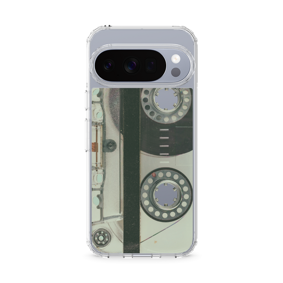 Slim Protection Case［ RETORO CASSETTE TAPE - Skeleton Blue ］