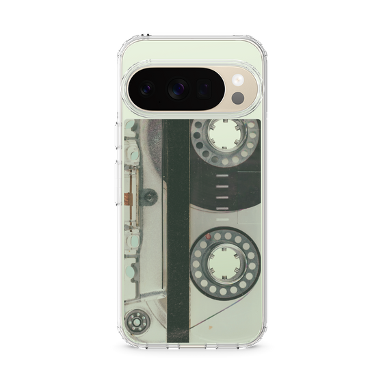Slim Protection Case［ RETORO CASSETTE TAPE - Skeleton Blue ］
