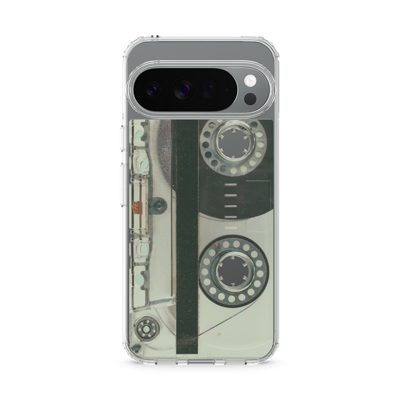 Slim Protection Case［ RETORO CASSETTE TAPE - Skeleton Blue ］