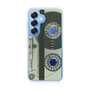 Slim Protection Case［ RETORO CASSETTE TAPE - Skeleton Blue ］