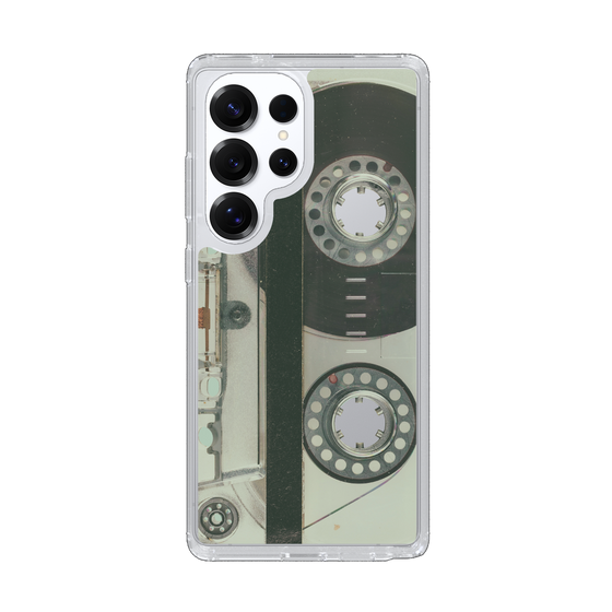 Slim Protection Case［ RETORO CASSETTE TAPE - Skeleton Blue ］