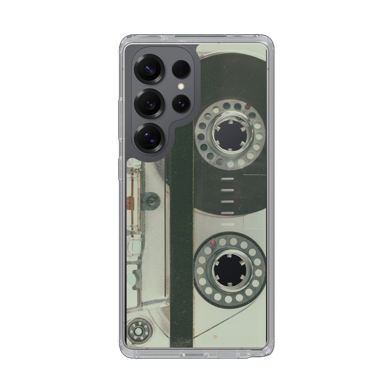 Slim Protection Case［ RETORO CASSETTE TAPE - Skeleton Blue ］