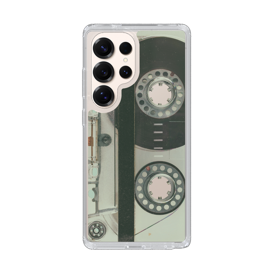Slim Protection Case［ RETORO CASSETTE TAPE - Skeleton Blue ］