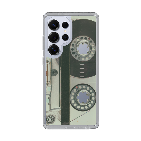 Slim Protection Case［ RETORO CASSETTE TAPE - Skeleton Blue ］