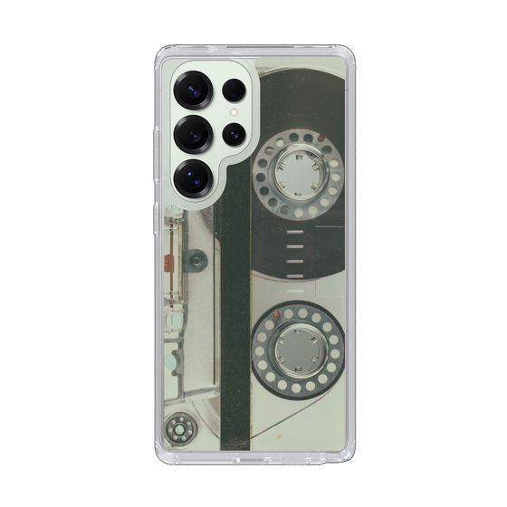 Slim Protection Case［ RETORO CASSETTE TAPE - Skeleton Blue ］