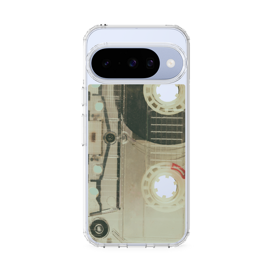 Slim Protection Case［ RETORO CASSETTE TAPE - Skeleton Red ］