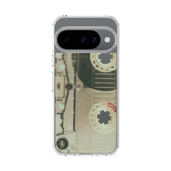 Slim Protection Case［ RETORO CASSETTE TAPE - Skeleton Red ］