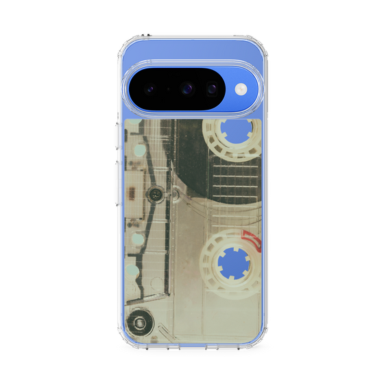 Slim Protection Case［ RETORO CASSETTE TAPE - Skeleton Red ］