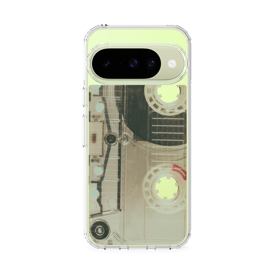 Slim Protection Case［ RETORO CASSETTE TAPE - Skeleton Red ］