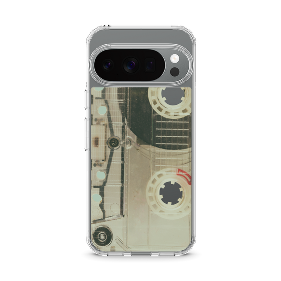 Slim Protection Case［ RETORO CASSETTE TAPE - Skeleton Red ］
