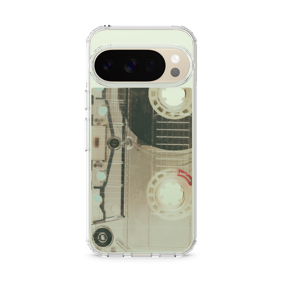 Slim Protection Case［ RETORO CASSETTE TAPE - Skeleton Red ］