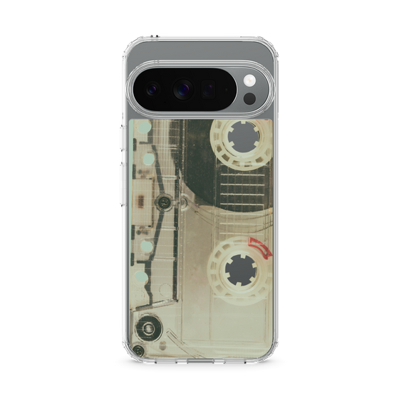 Slim Protection Case［ RETORO CASSETTE TAPE - Skeleton Red ］