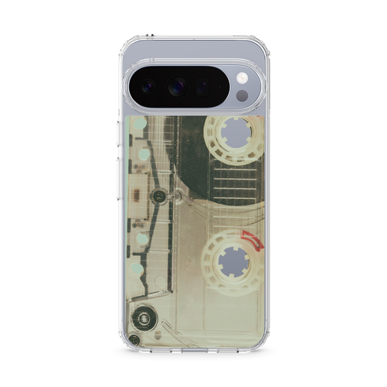 Slim Protection Case［ RETORO CASSETTE TAPE - Skeleton Red ］