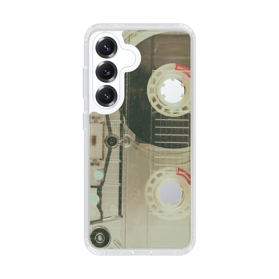 Slim Protection Case［ RETORO CASSETTE TAPE - Skeleton Red ］