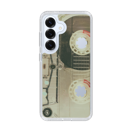 Slim Protection Case［ RETORO CASSETTE TAPE - Skeleton Red ］