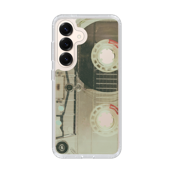 Slim Protection Case［ RETORO CASSETTE TAPE - Skeleton Red ］