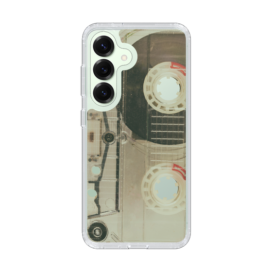 Slim Protection Case［ RETORO CASSETTE TAPE - Skeleton Red ］