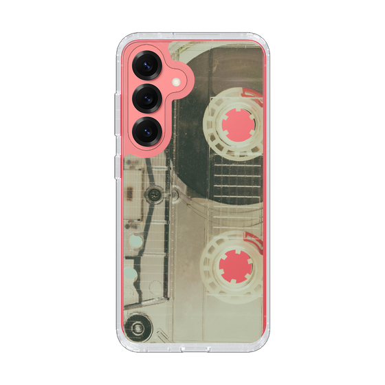Slim Protection Case［ RETORO CASSETTE TAPE - Skeleton Red ］