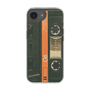 Slim Protection Case［ RETORO CASSETTE TAPE - Opacity Black ］