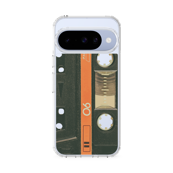 Slim Protection Case［ RETORO CASSETTE TAPE - Opacity Black ］
