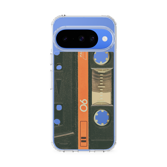 Slim Protection Case［ RETORO CASSETTE TAPE - Opacity Black ］