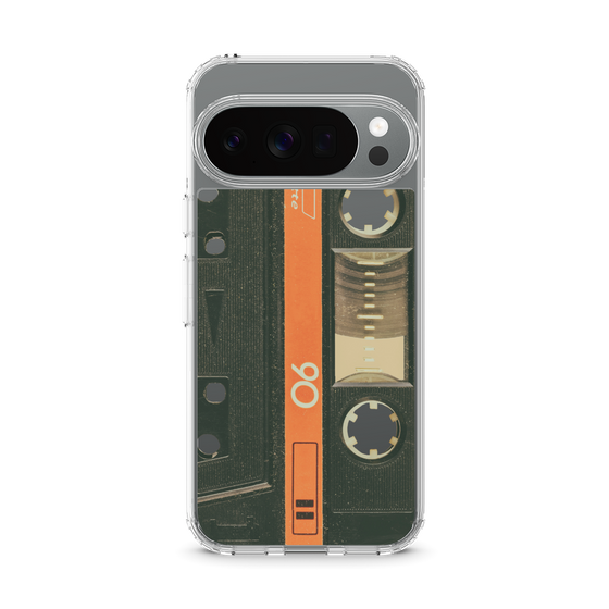 Slim Protection Case［ RETORO CASSETTE TAPE - Opacity Black ］