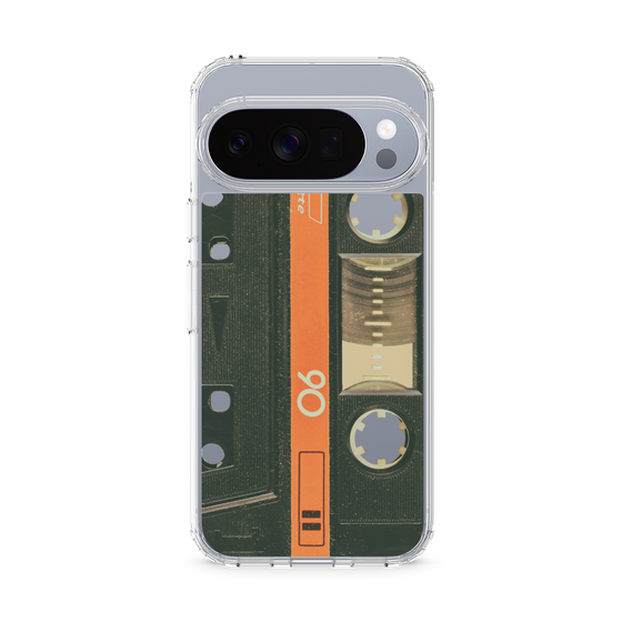 Slim Protection Case［ RETORO CASSETTE TAPE - Opacity Black ］