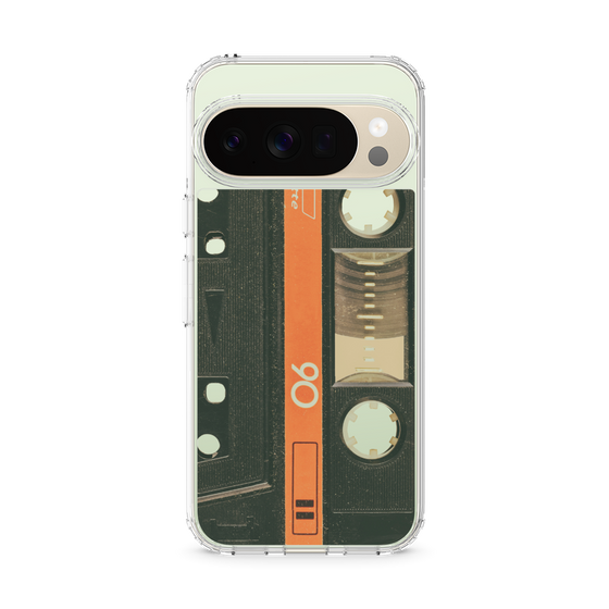 Slim Protection Case［ RETORO CASSETTE TAPE - Opacity Black ］