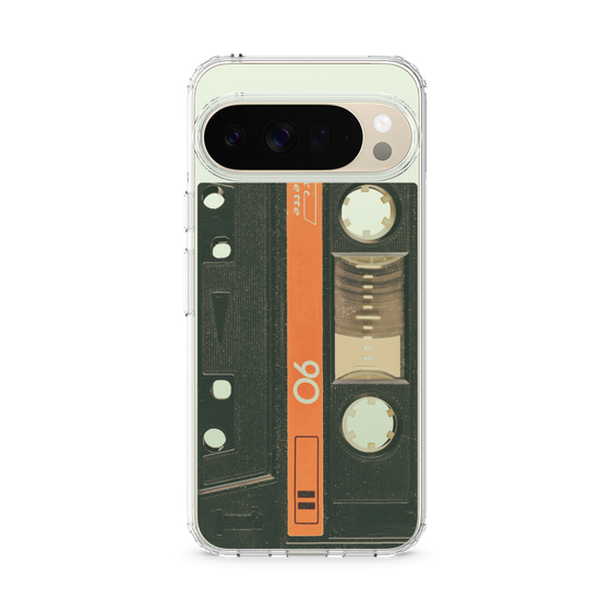 Slim Protection Case［ RETORO CASSETTE TAPE - Opacity Black ］