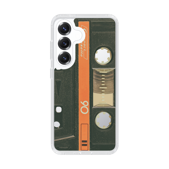 Slim Protection Case［ RETORO CASSETTE TAPE - Opacity Black ］
