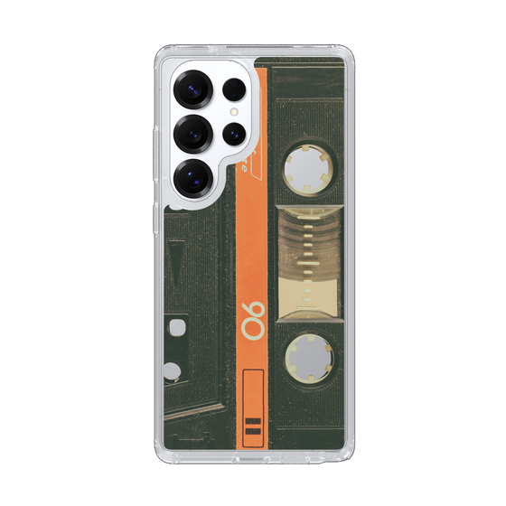Slim Protection Case［ RETORO CASSETTE TAPE - Opacity Black ］