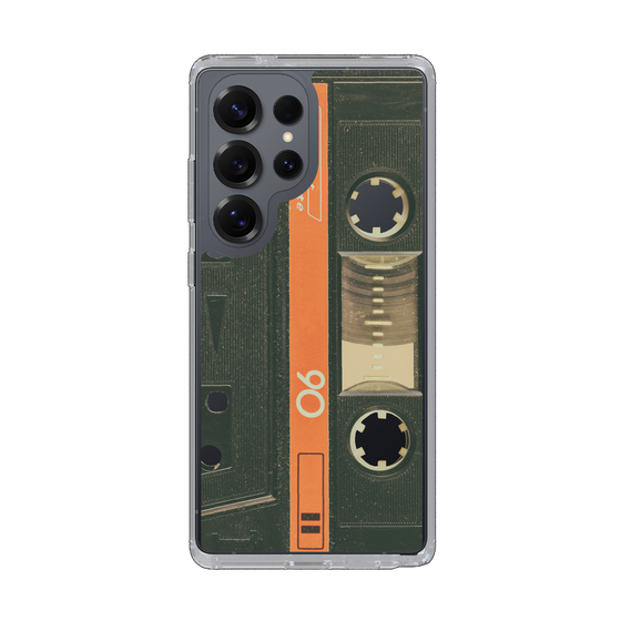 Slim Protection Case［ RETORO CASSETTE TAPE - Opacity Black ］