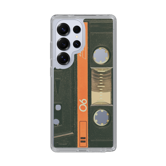 Slim Protection Case［ RETORO CASSETTE TAPE - Opacity Black ］