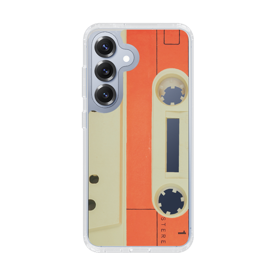 Slim Protection Case［ RETORO CASSETTE TAPE - Opacity White ］