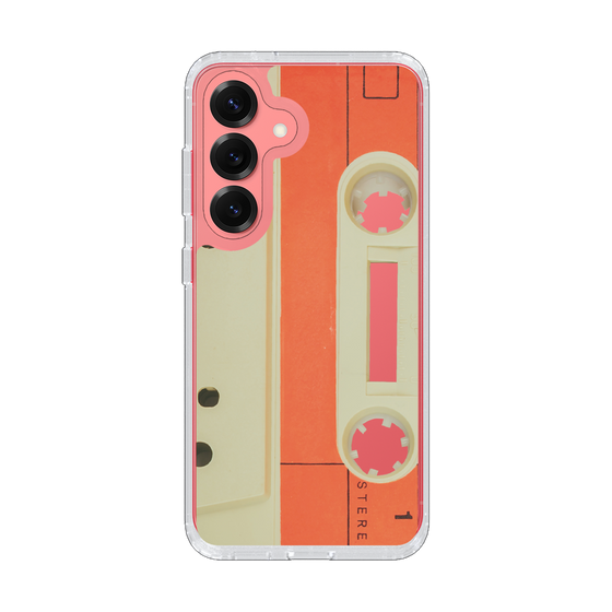Slim Protection Case［ RETORO CASSETTE TAPE - Opacity White ］