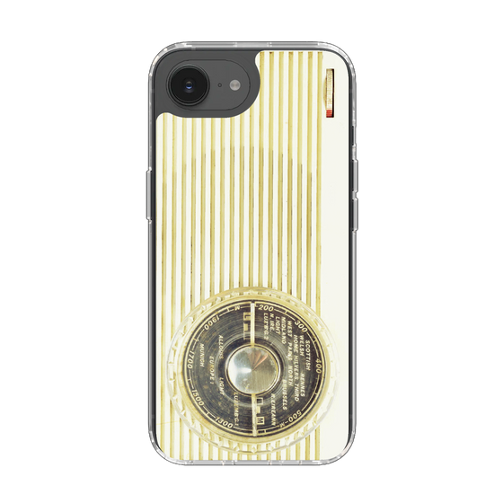 Slim Protection Case［ RETORO RADIO - White ］