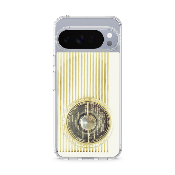 Slim Protection Case［ RETORO RADIO - White ］