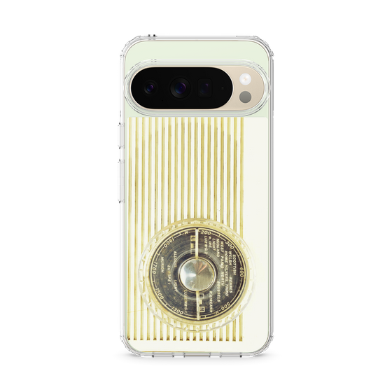 Slim Protection Case［ RETORO RADIO - White ］