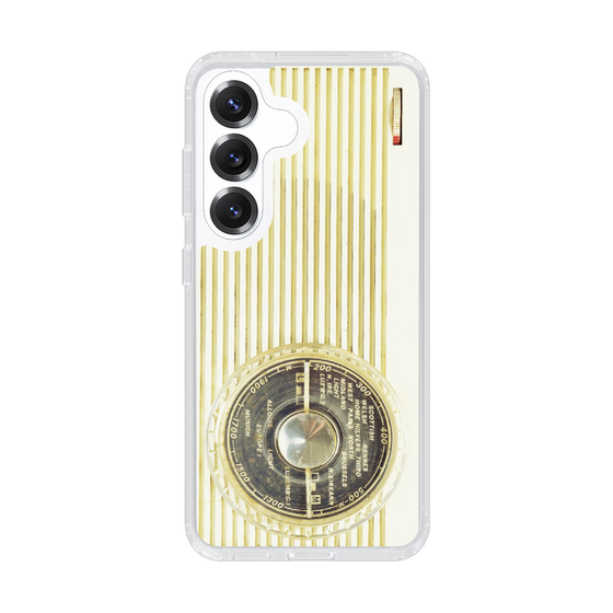 Slim Protection Case［ RETORO RADIO - White ］