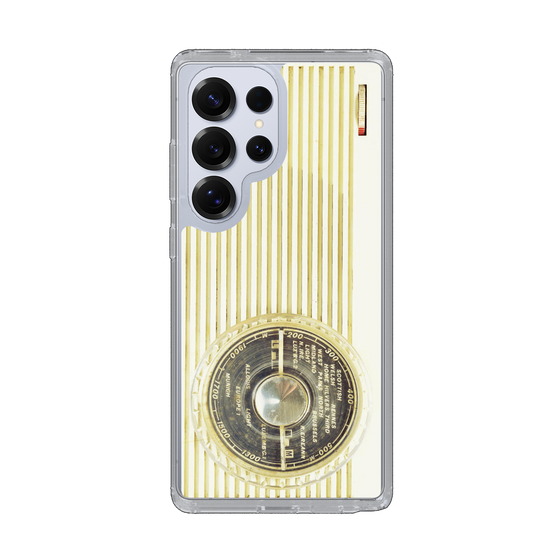 Slim Protection Case［ RETORO RADIO - White ］