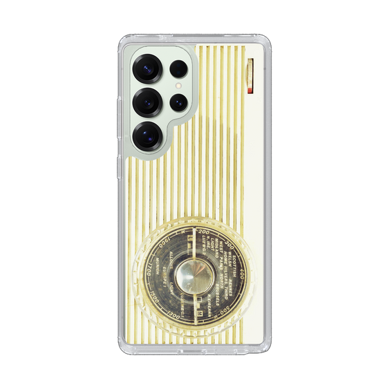 Slim Protection Case［ RETORO RADIO - White ］