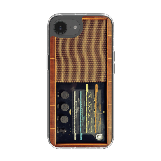 Slim Protection Case［ RETORO RADIO - Brown ］