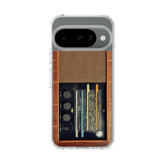 Slim Protection Case［ RETORO RADIO - Brown ］