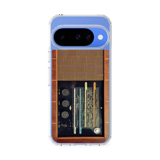Slim Protection Case［ RETORO RADIO - Brown ］