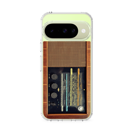 Slim Protection Case［ RETORO RADIO - Brown ］