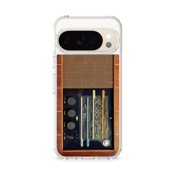 Slim Protection Case［ RETORO RADIO - Brown ］