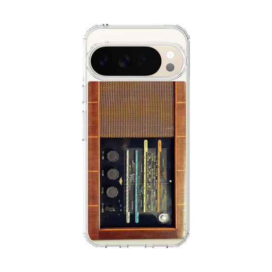 Slim Protection Case［ RETORO RADIO - Brown ］
